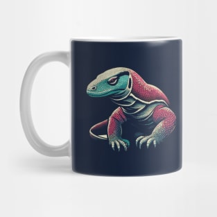 Komodo dragon art Mug